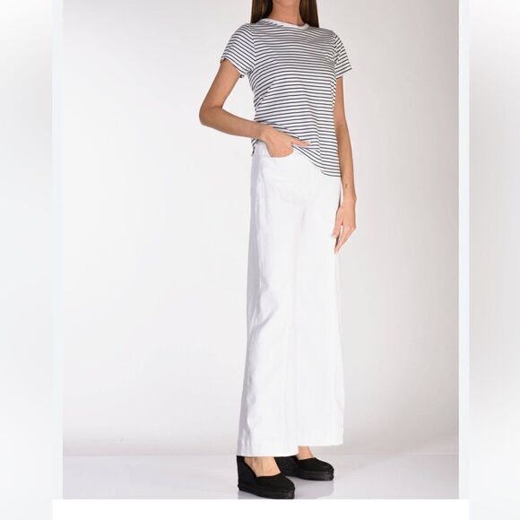 L'agence Jeans L’agence Sandy High Rise Wide Leg Jeans size 23 $275.00 - Picture 2 of 7